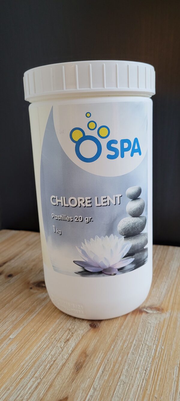 SPA &#8211; Chlore lent &#8211; Pastille 20g &#8211; 1kg Illzach 0