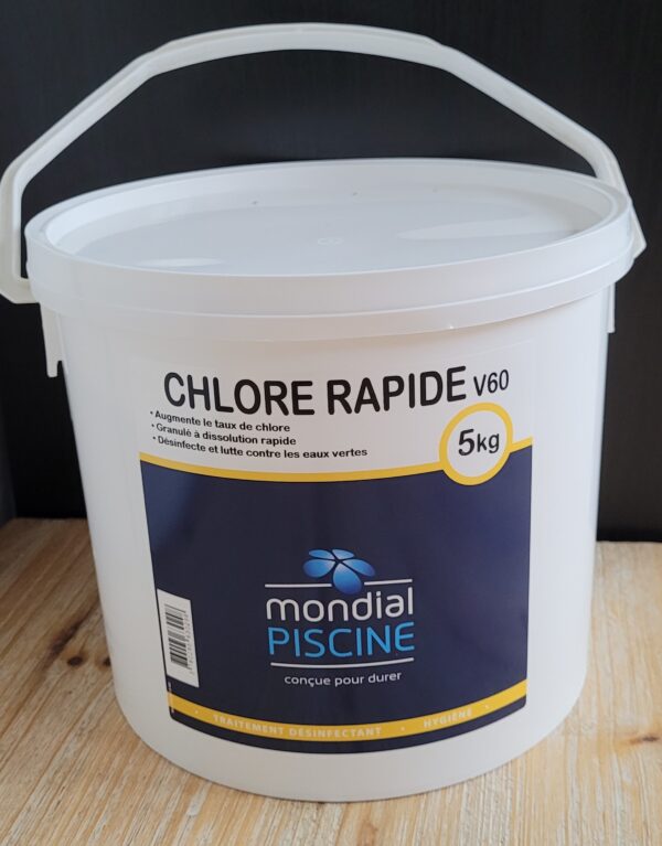 Chlore rapide V60 &#8211; Granulé &#8211; 5kg Belfort 0